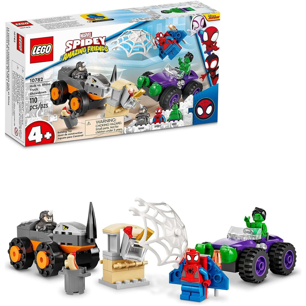 Lego Hulk vs. Rhino Truck Showdown  Playset Age- 4 Years & Above