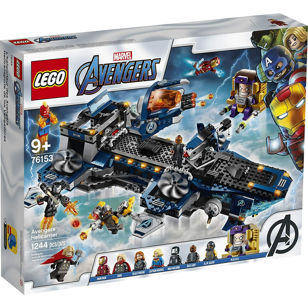 Lego Marvel Avengers Helicarrier 76153 Building Set (1244 Pieces) 9Y+