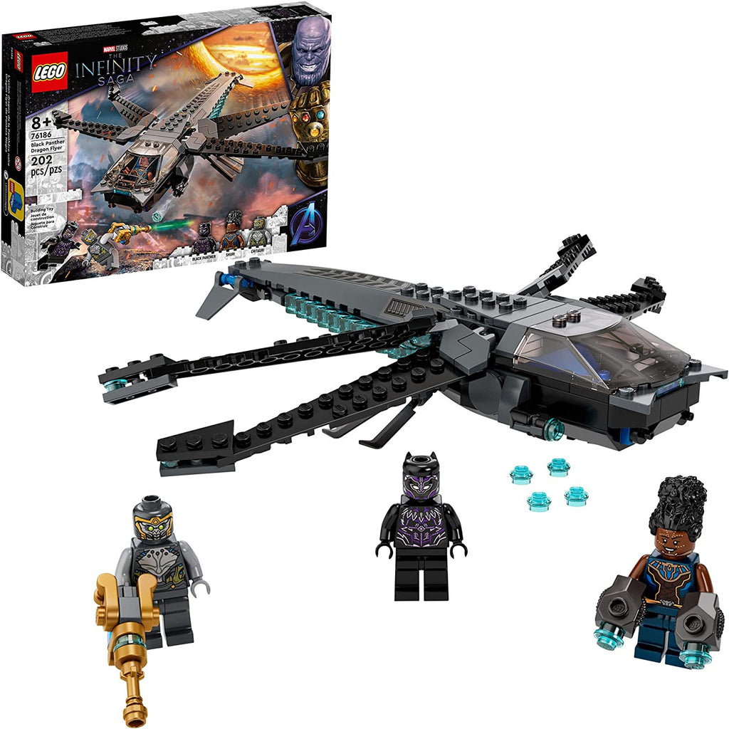 Lego Marvel Black Panther Dragon Flyer Age- 8 Years & Above