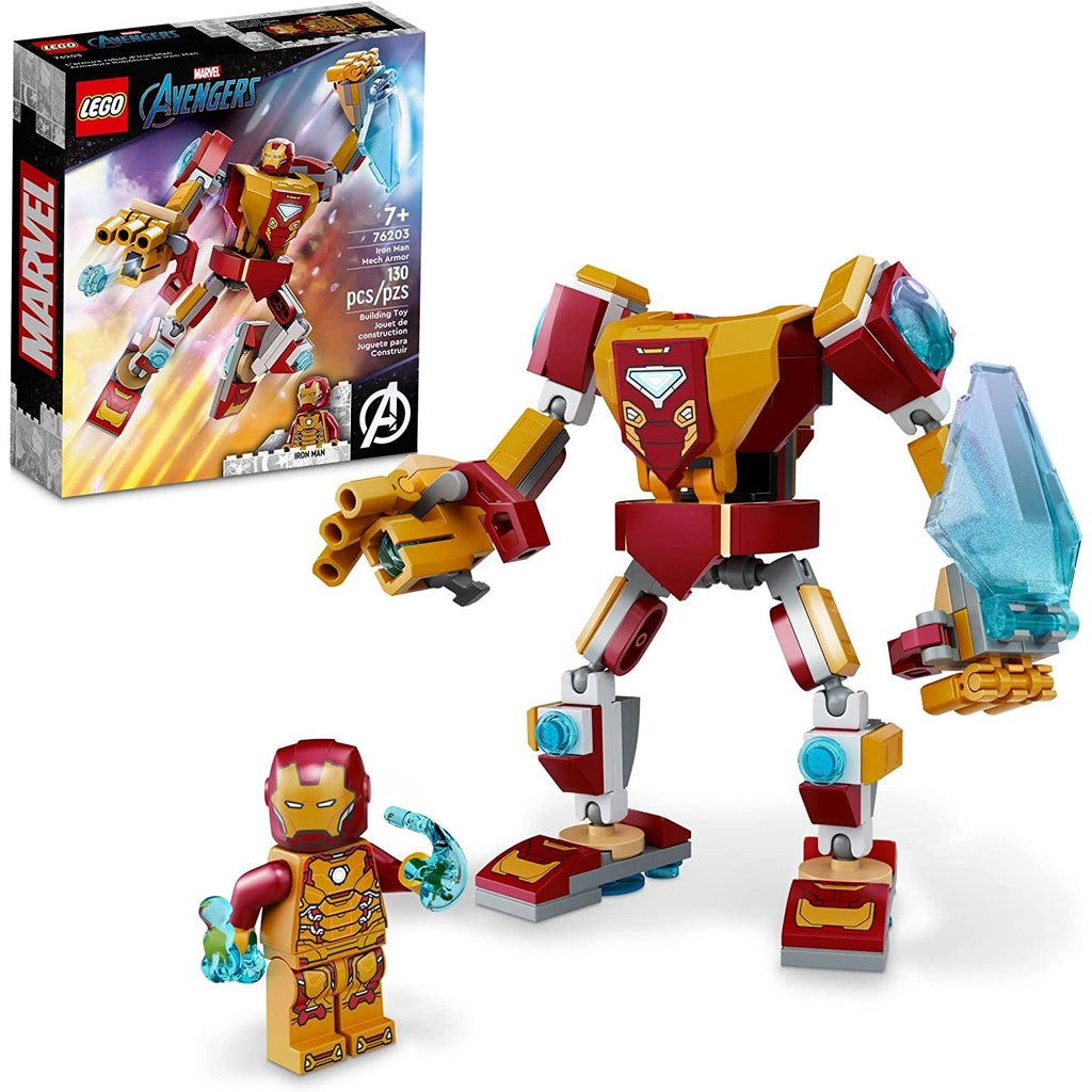 Lego Marvel Iron Man Mech Armor Age- 7 Years & Above