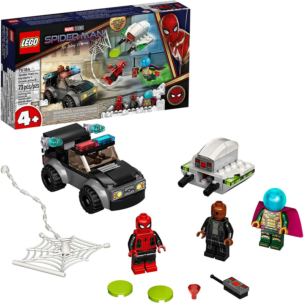 Lego Marvel Spider-Man vs. Mysterio’s Drone Attack Set 4Y+