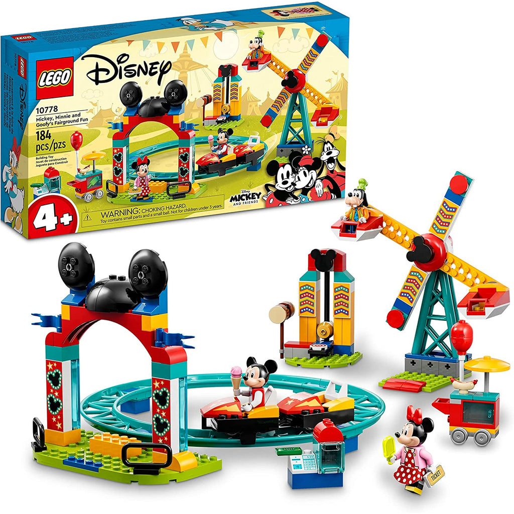 Lego Mickey, Minnie and Goofy's Fairground Fun Age- 4 Years & Above