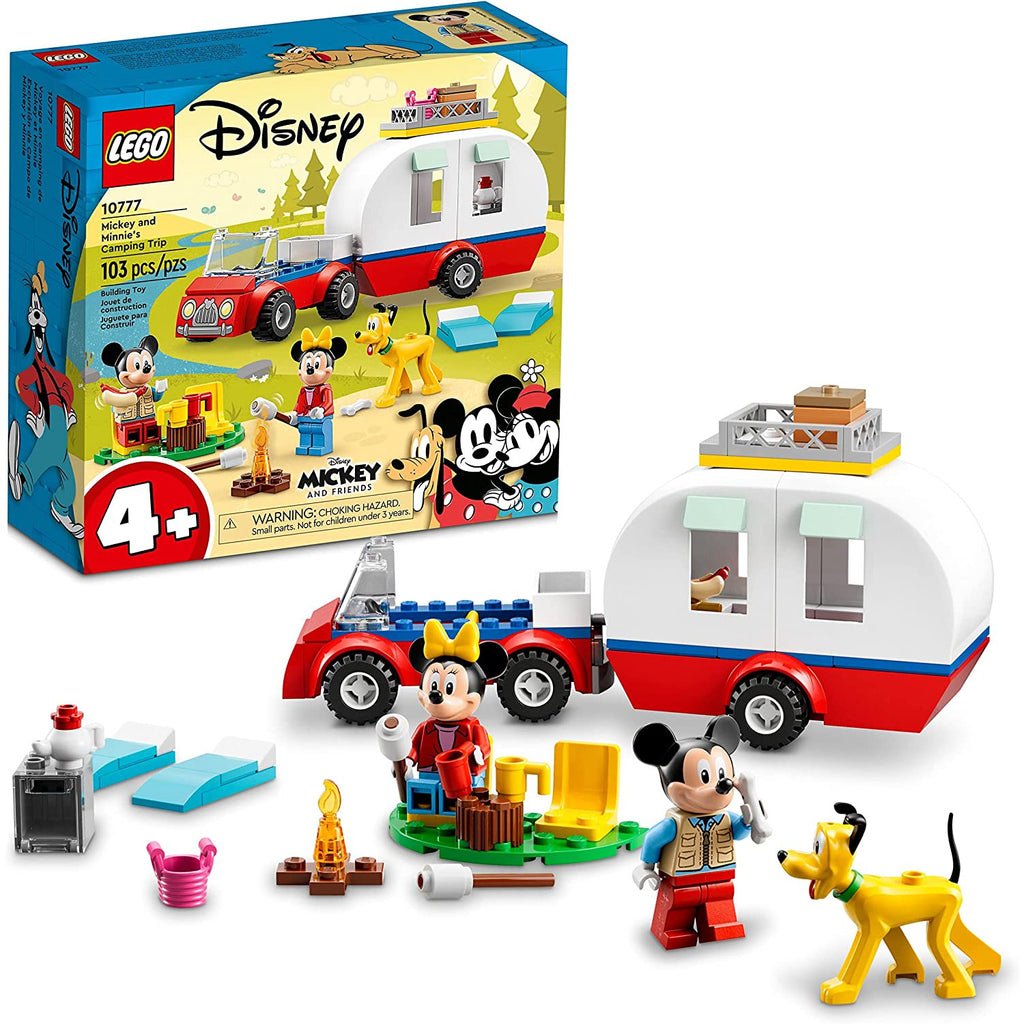 Lego Mickey Mouse and Minnie Mouse's Camping Trip Age- 4 Years & Above