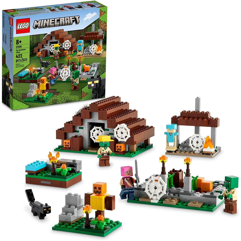 Lego Minecraft The Abandoned Village Age- 8 Years & Above