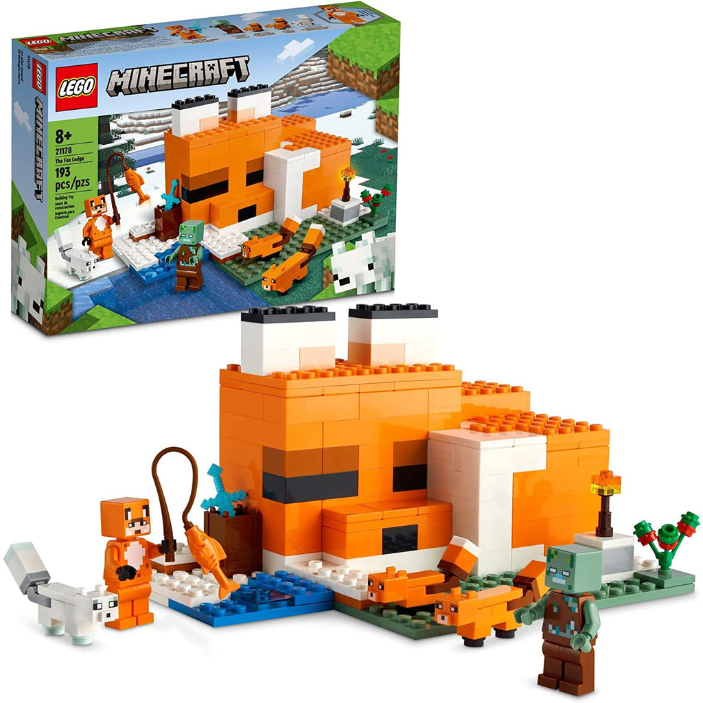 Lego Minecraft The Fox Lodge Set Age- 8 Years & Above