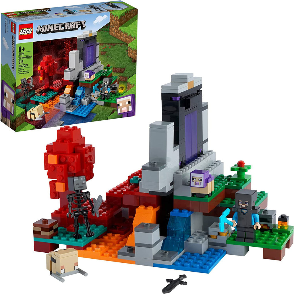 Lego Minecraft The Ruined Portal Set Age- 8 Years & Above