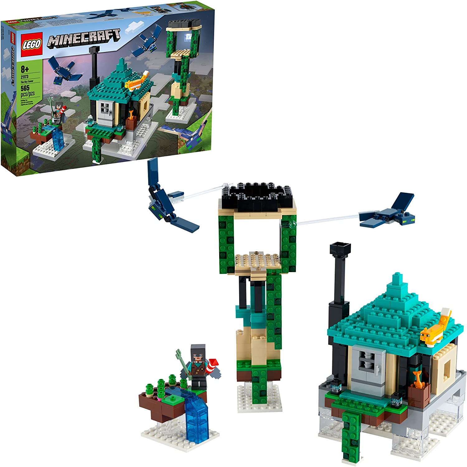 Lego Minecraft The Sky Tower Set 8Y+