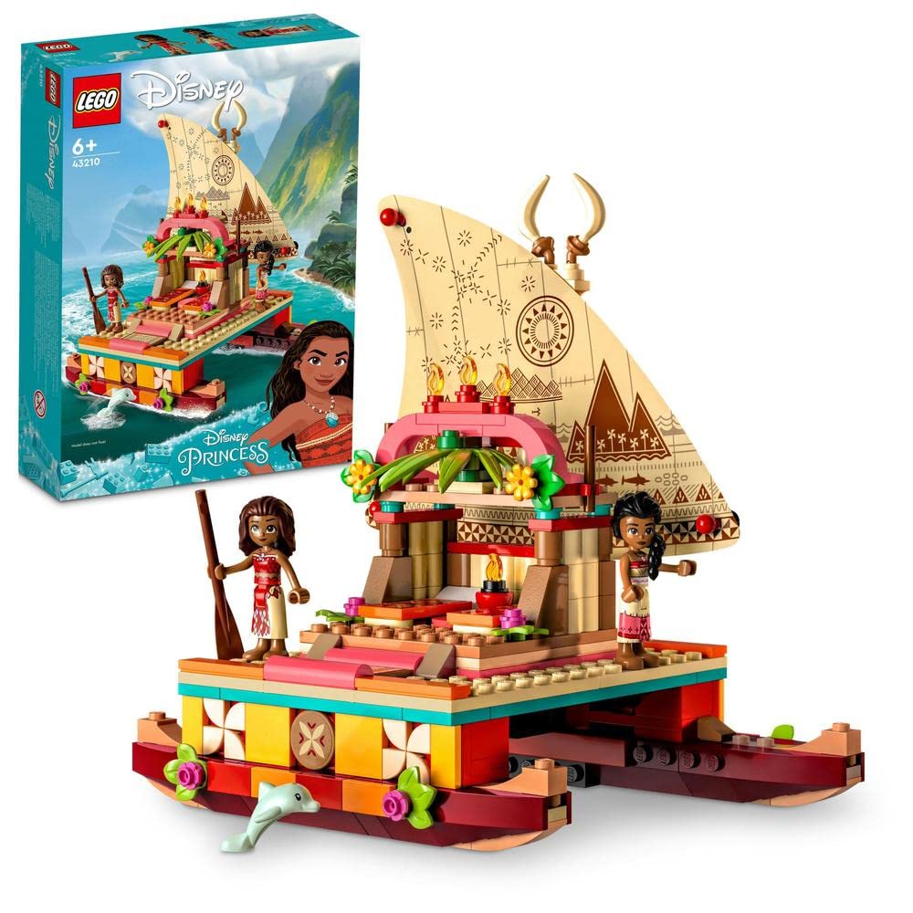 Lego Moana's Wayfinding Boat Playset Age- 4 Years & Above