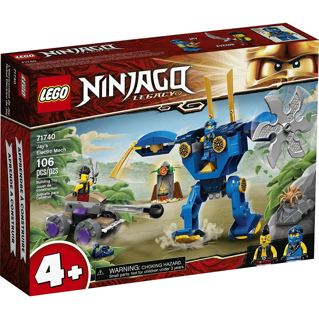 Lego Ninjago Jay's Electro Mech Set 4Y+