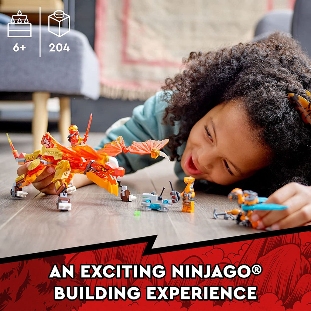 Lego Ninjago Kai’s Fire Dragon EVO Set Age- 6 Years & Above