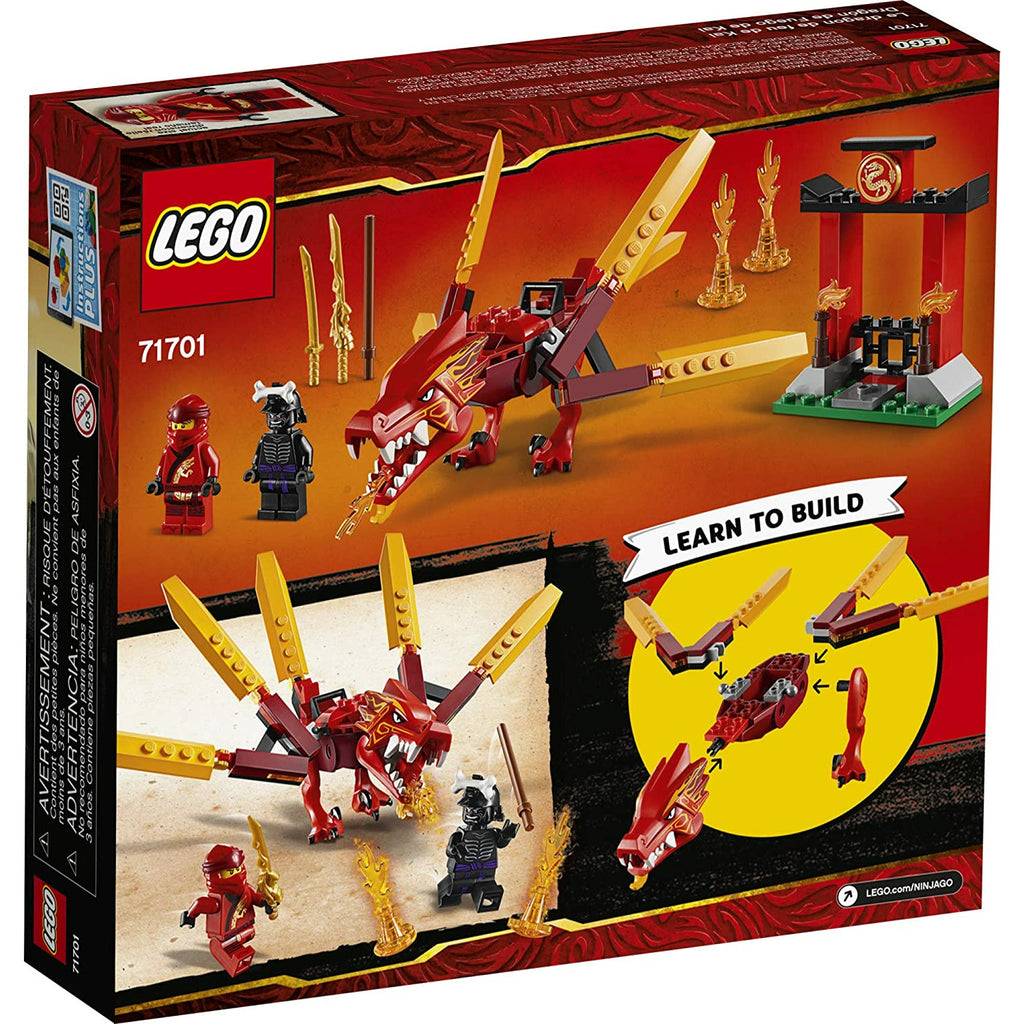 Lego Ninjago Kai's Fire Dragon Set Age- 4 Years and Above