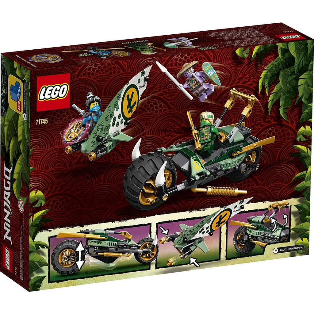 Lego Ninjago Lloyd's Jungle Chopper Bike Set 7Y+