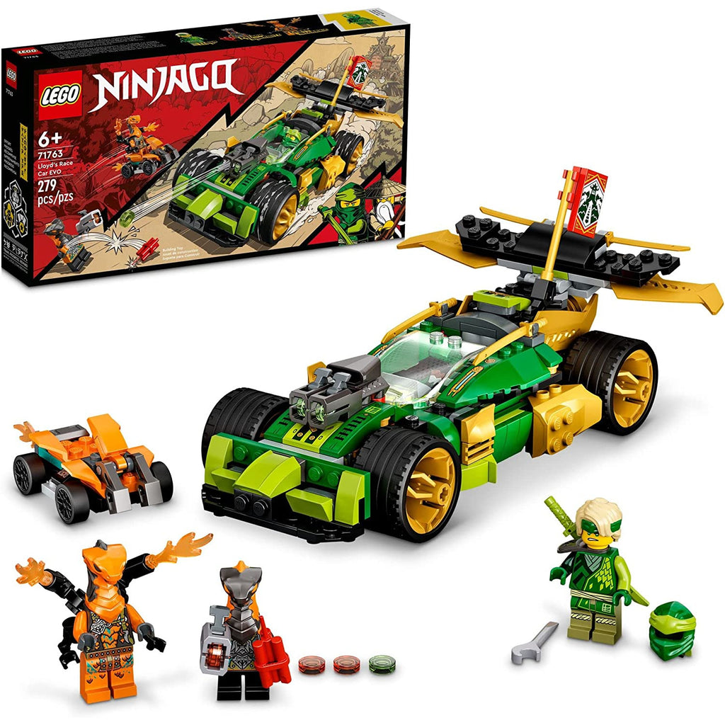 Lego Ninjago Lloyd’s Race Car EVO  Set Age- 6 Years & Above