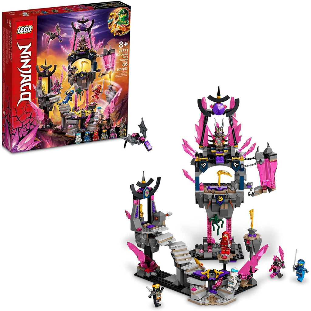 Lego Ninjago The Crystal King Temple Age- 8 Years & Above