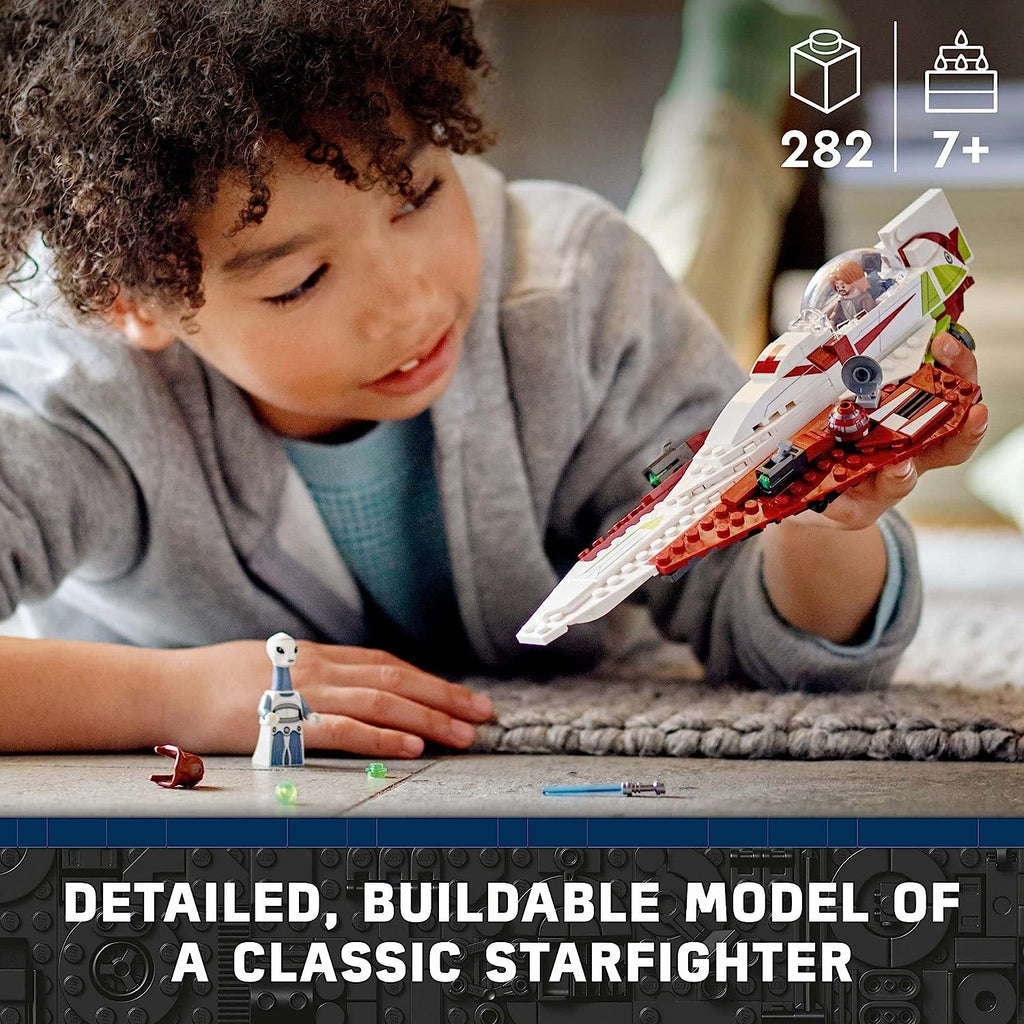 Lego Obi-Wan Kenobi's Jedi Starfighter Playset Age- 4 Years & Above