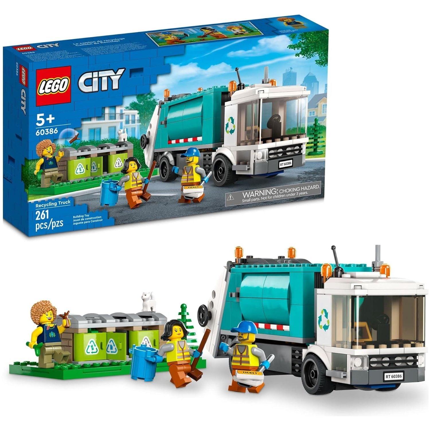 Lego Recycling Truck Playset Age 5 Years Above Peekaboo