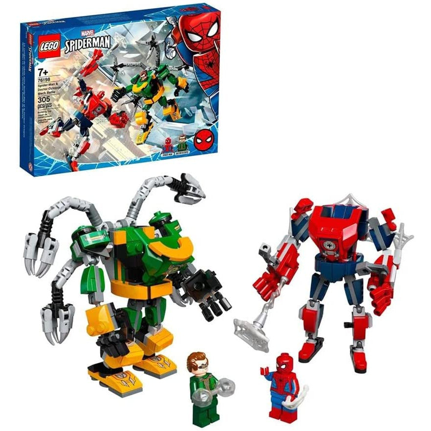 Lego Spider-Man & Doctor Octopus Mech Battle Age- 7 Years & Above