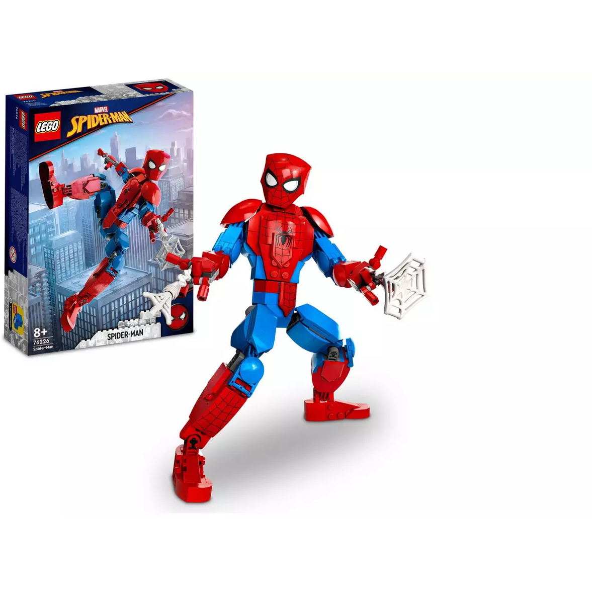 Lego Spider Man Figure Age 8 Years Above Peekaboo