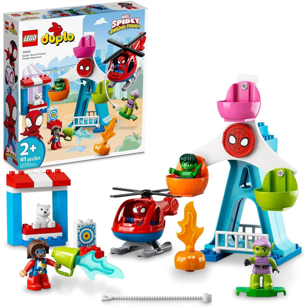 Lego Spider-Man & Friends: Funfair Adventure  Playset Age- 2 Years & Above