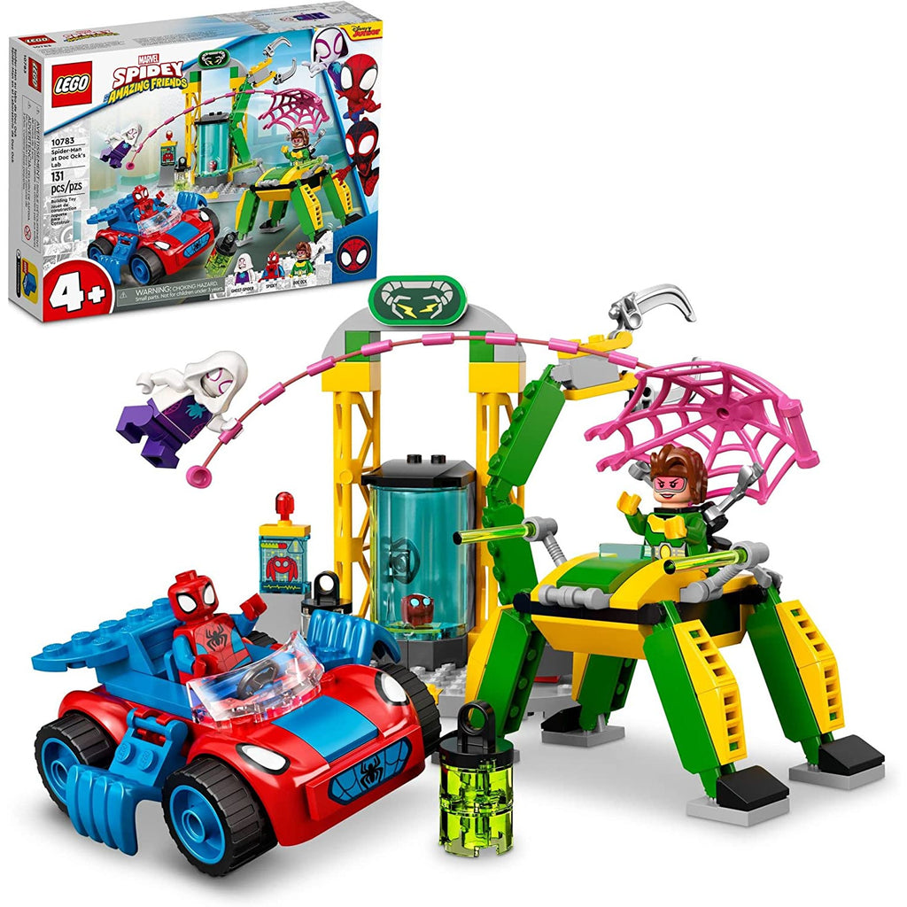 Lego Spider-Man at Doc Ock’s Lab Age- 4 Years & Above