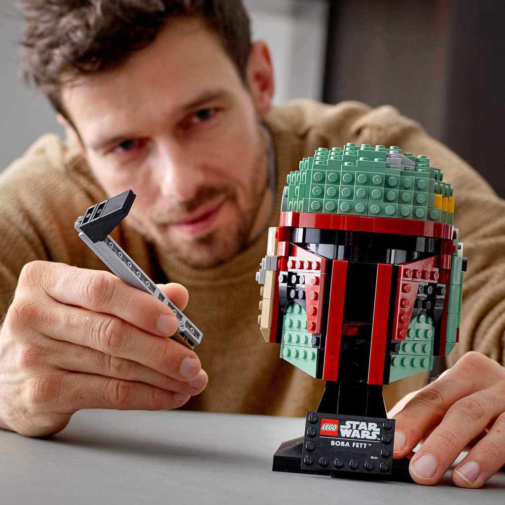 Lego Star Wars Boba Fett Helmet 75277 Building Set (625 Pieces) 18Y+