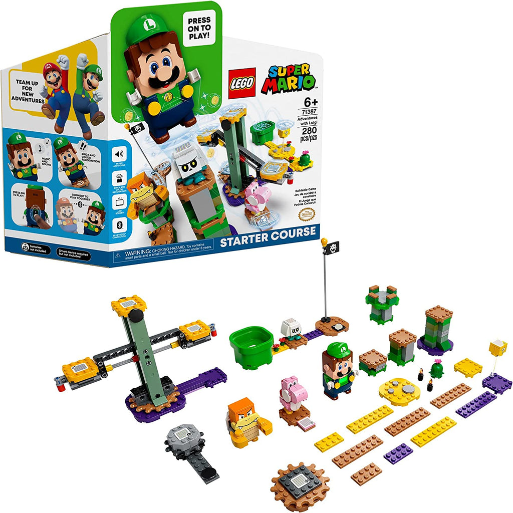 Lego Super Mario Adventures with Luigi Starter Course Age- 6 Years & Above