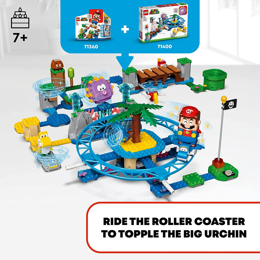 Lego Super Mario Super Mario Big Urchin Beach Ride Expansion Set Age- 6 Years & Above