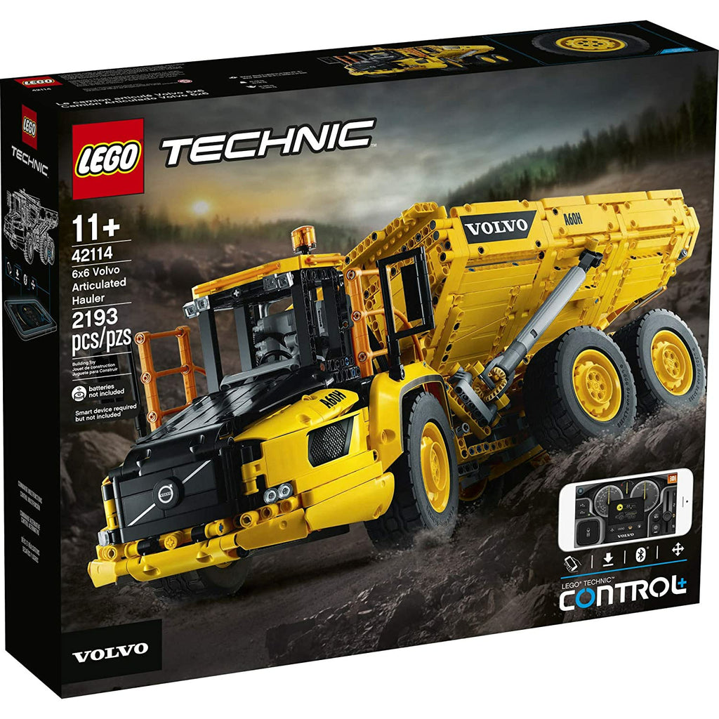 Lego Technic 6x6 Volvo Articulated Hauler (42114) Building Set (2193 Pieces) 11Y+