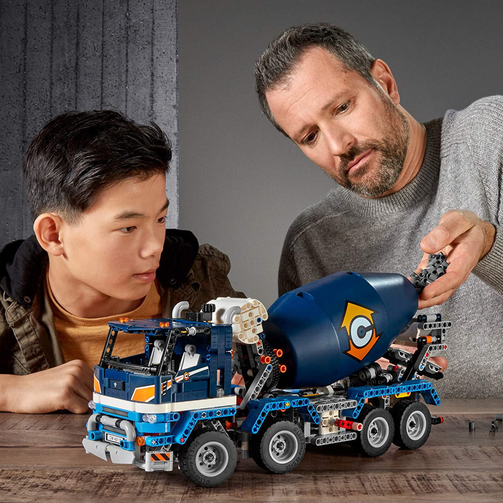 Lego Technic Concrete Mixer Truck 42112 Building Kit (1163 Pieces) 10Y+