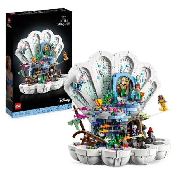 Lego The Little Mermaid Royal Clamshell Playset Age- 9 Years & Above