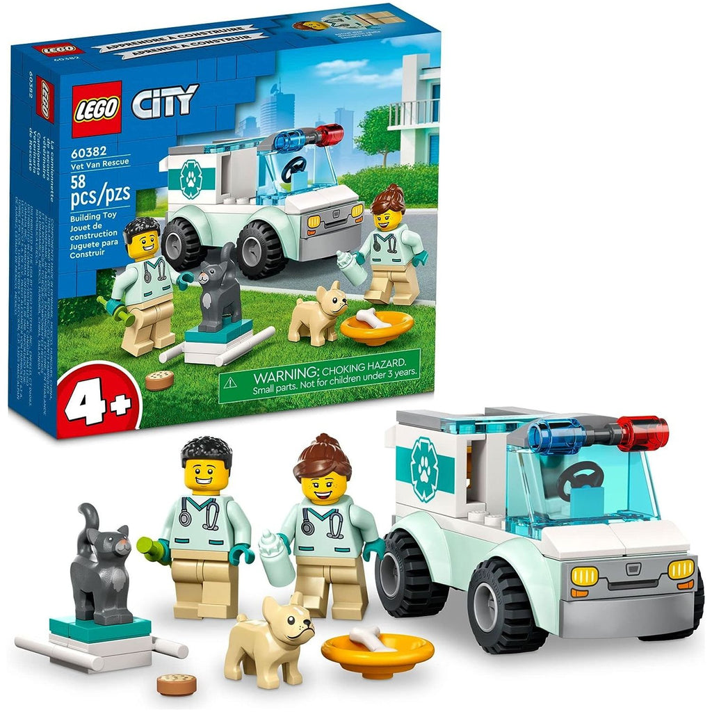 Lego Vet Van Rescue Playset Age- 4 Years & Above