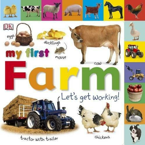 My First Farm Let'S Get Working Board Book