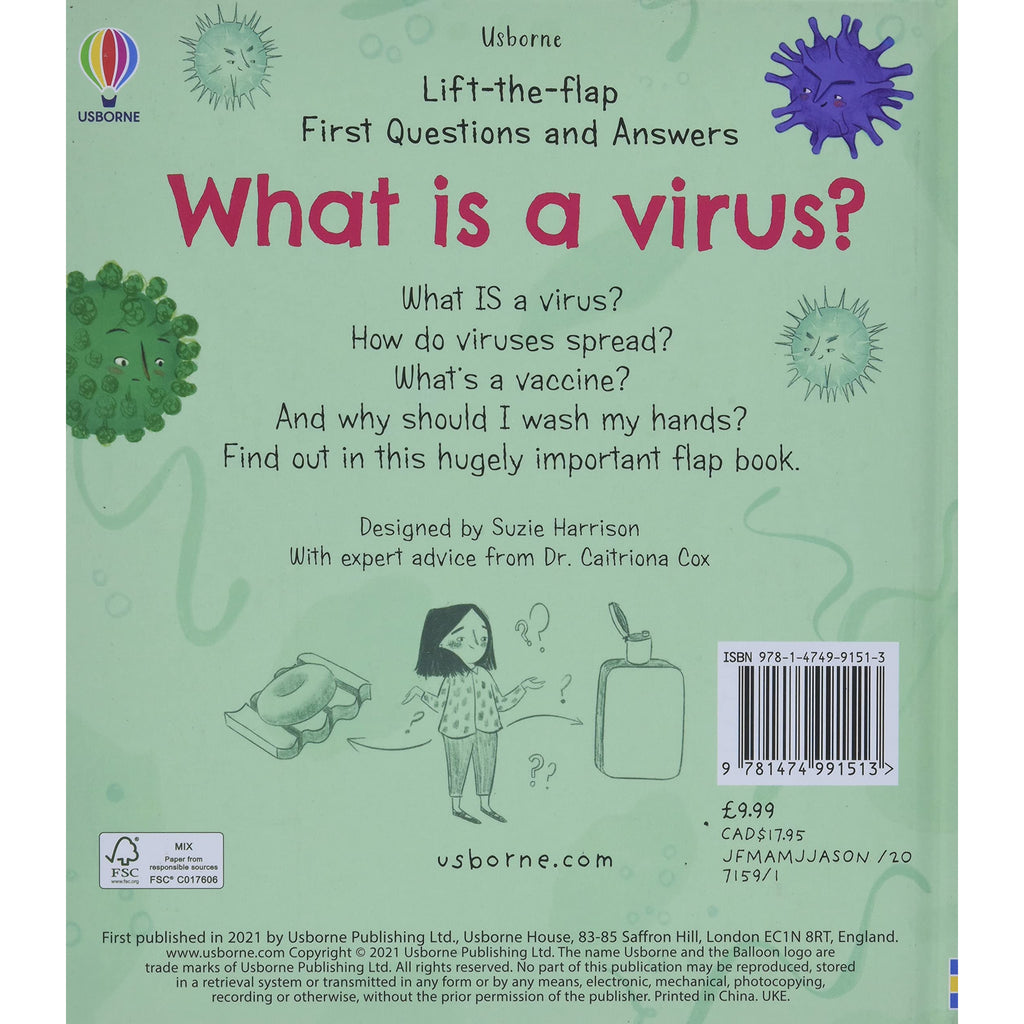Lift-the-Flap First Questions and Answers What is a Virus? by Katie Daynes