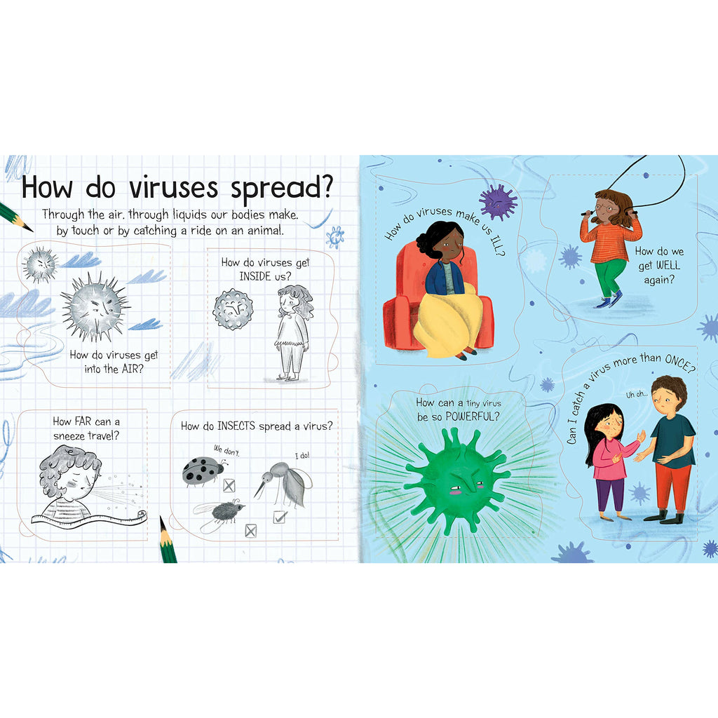 Lift-the-Flap First Questions and Answers What is a Virus? by Katie Daynes