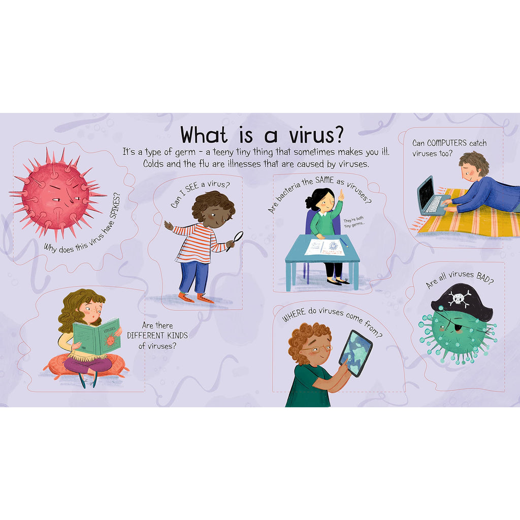 Lift-the-Flap First Questions and Answers What is a Virus? by Katie Daynes