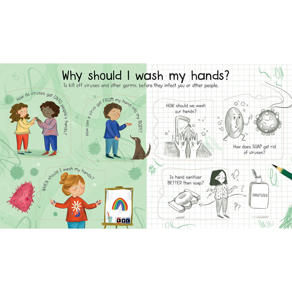 Lift-the-Flap First Questions and Answers What is a Virus? by Katie Daynes