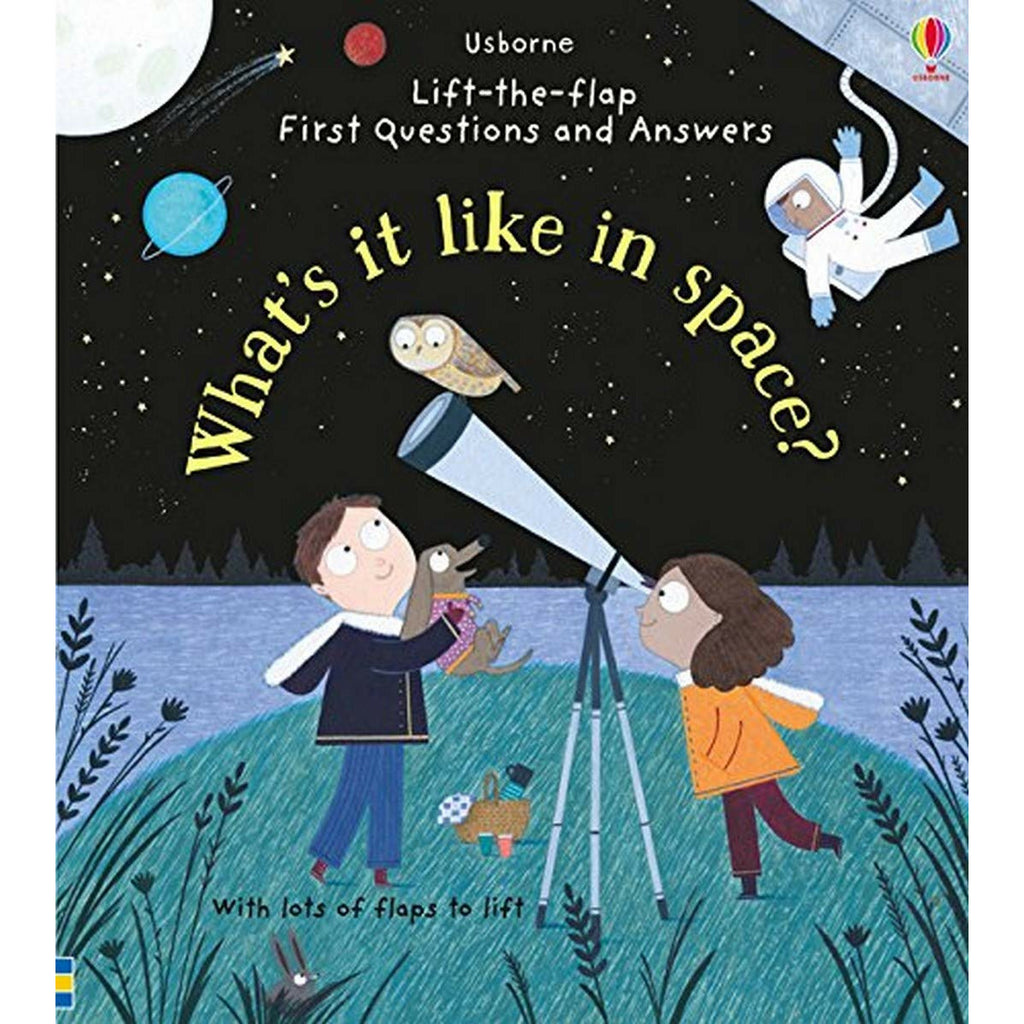 Lift-the-Flap First Questions and Answers What's it like in Space? by Katie Daynes