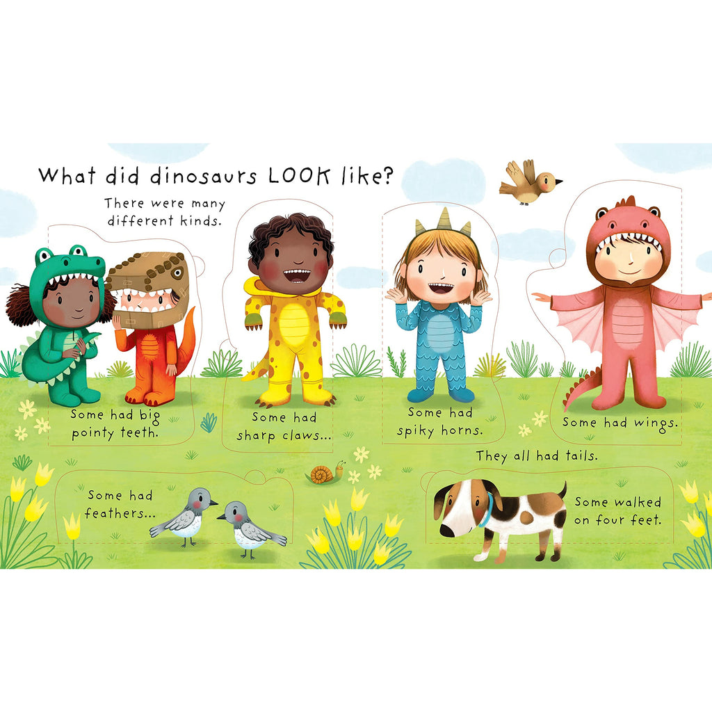 Lift-the-flap Very First Questions and Answers Are Dinosaurs Real? by Katie Daynes