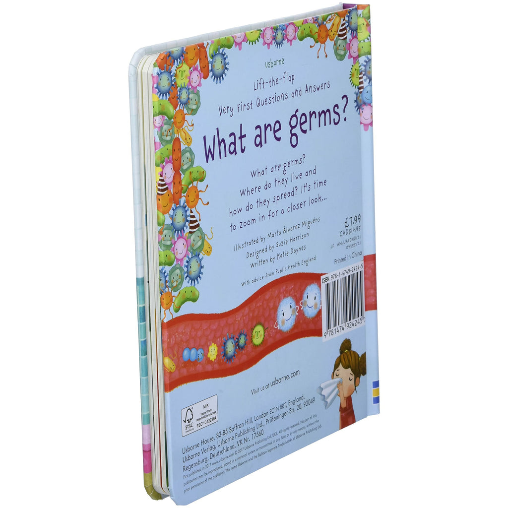 Lift-the-flap Very First Questions and Answers What are Germs? by Katie Daynes