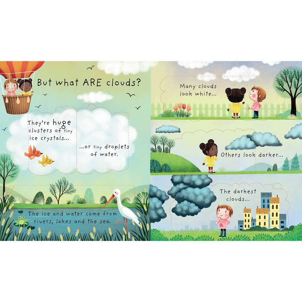 Lift-the-flap Very First Questions and Answers What are clouds? by Katie Daynes