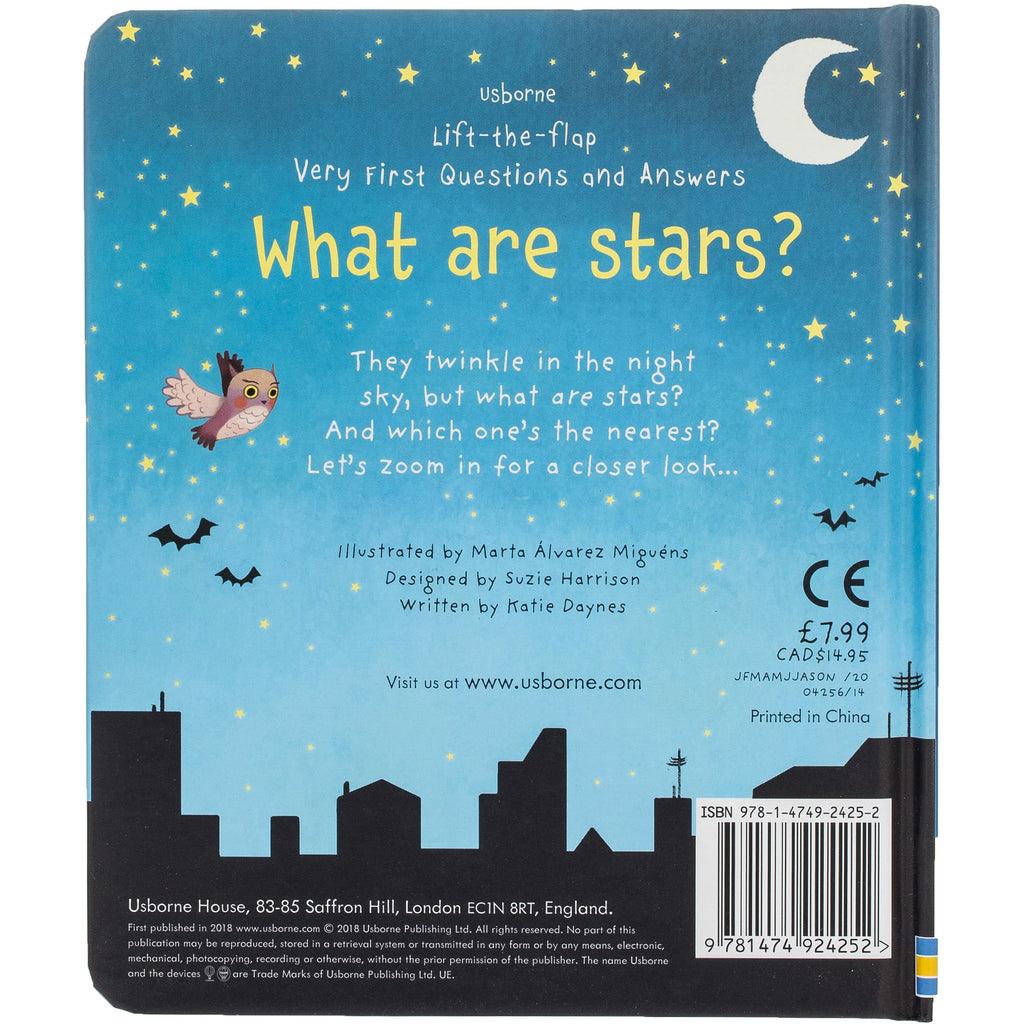 Lift-the-flap Very First Questions and Answers What are stars? by Katie Daynes