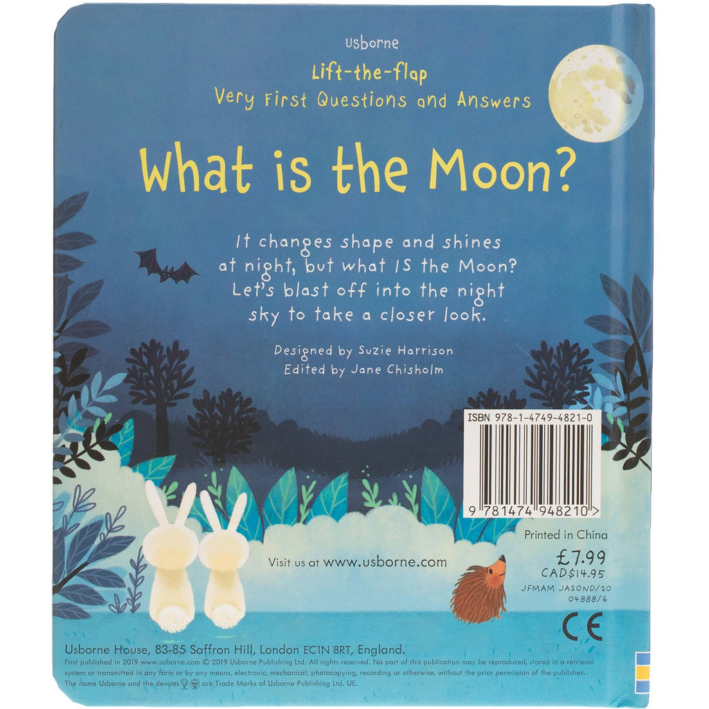 Lift-the-flap Very First Questions and Answers What is the Moon? by Katie Daynes