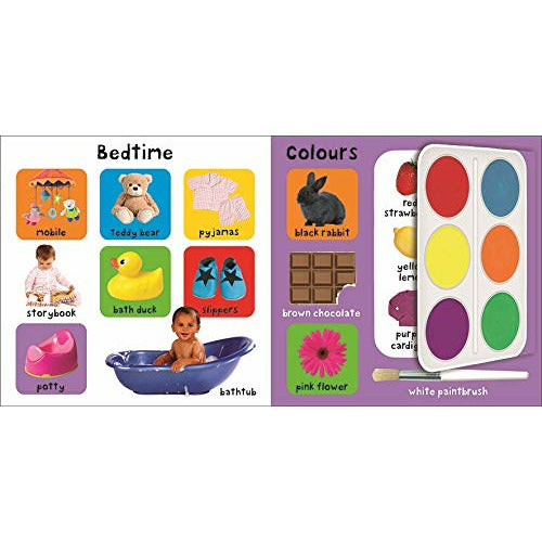 Lift-the Flap First 100 Words Book Age-12 Months & Above