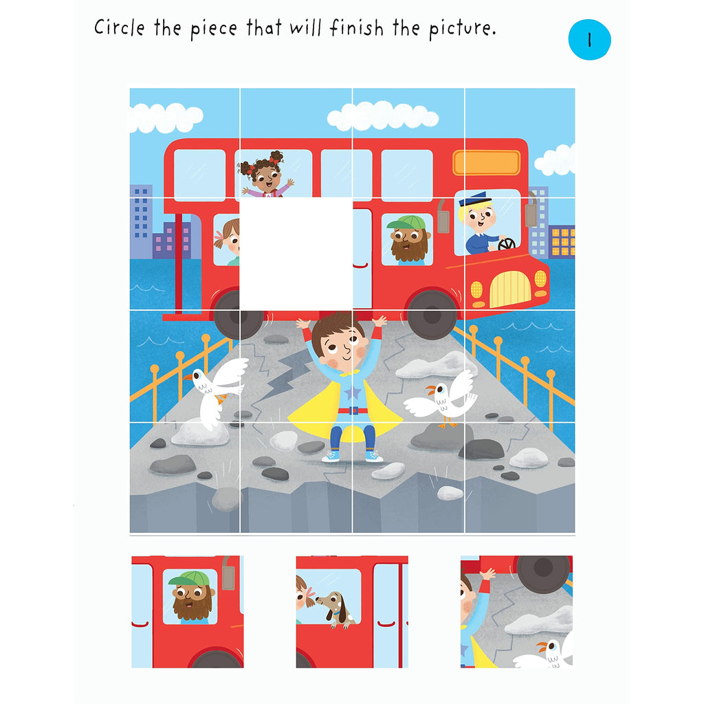 Little Children's Superheroes Puzzles by Kirsteen Robson