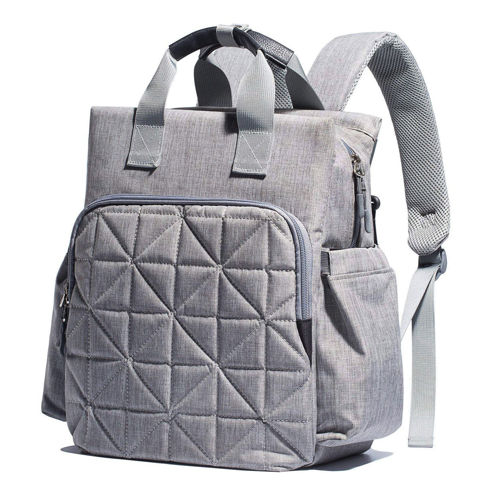 Little Story Styler Diaper Backpack - Grey Unisex