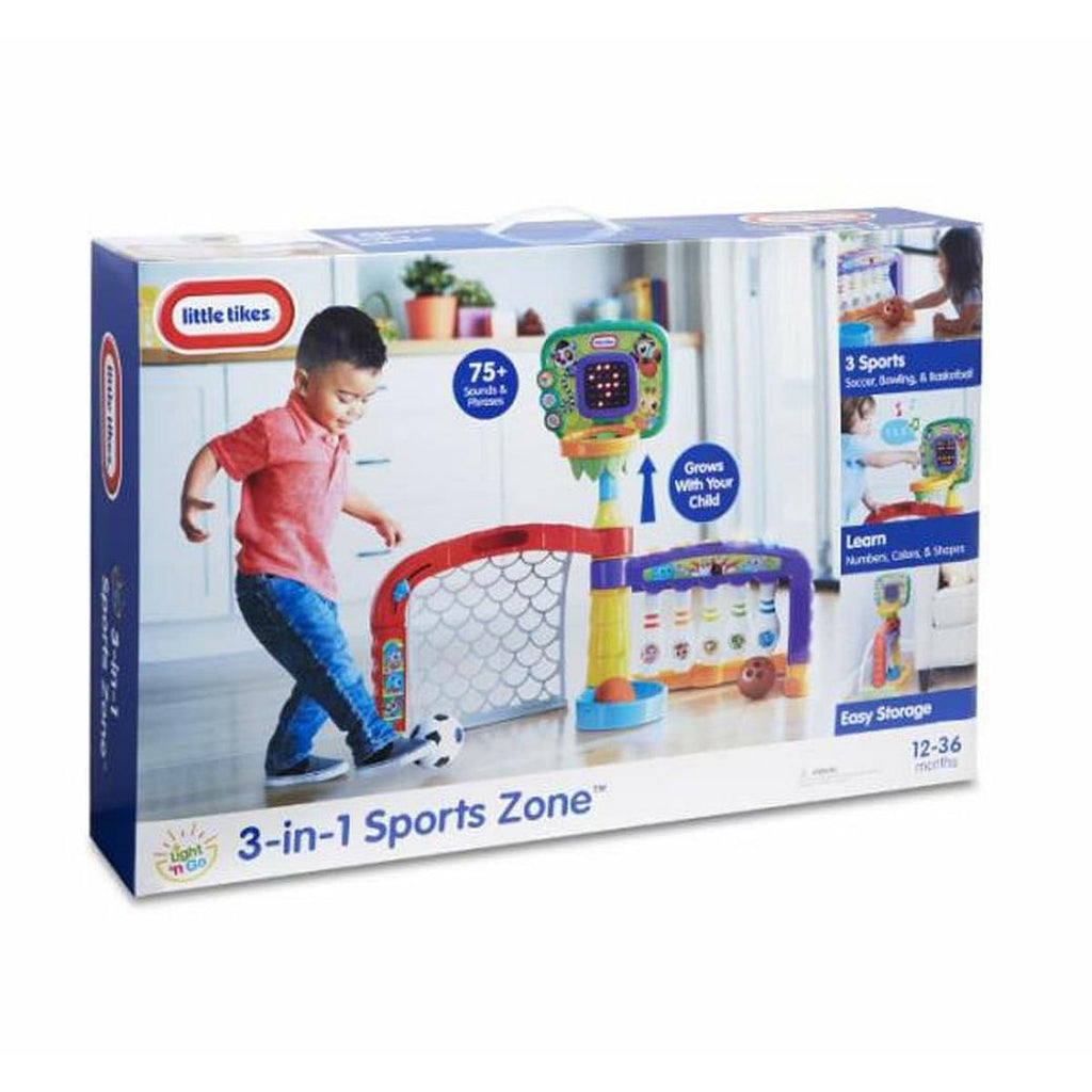 Little Tikes-3-In-1 Sports Zone Age 12M+