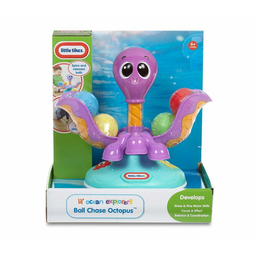Little Tikes-Ball Chase Octopus Age 6M+