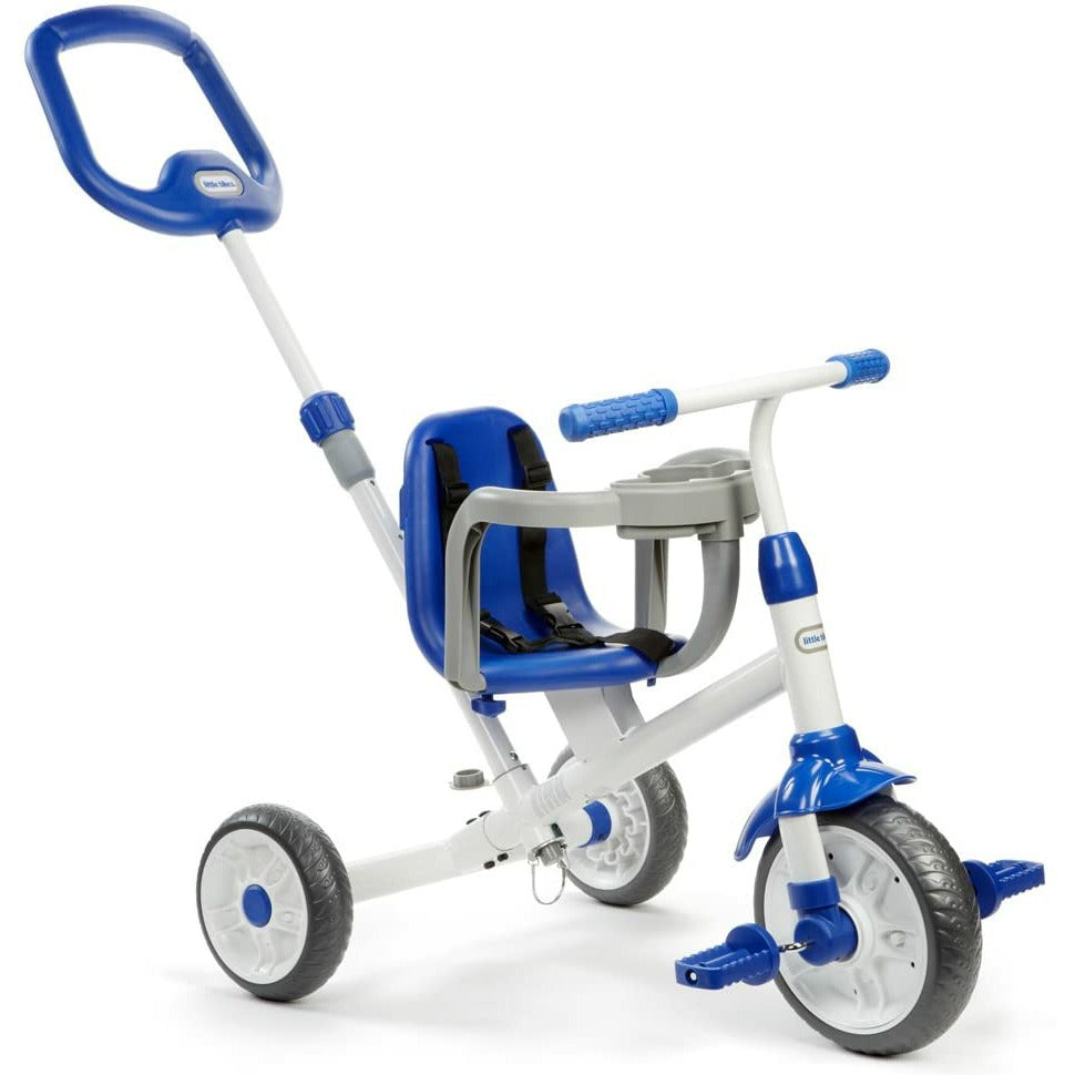 Little Tikes-Ride 'N Learn 3-In-1 Trike (Blue) Age 9-36M+ Peekaboo