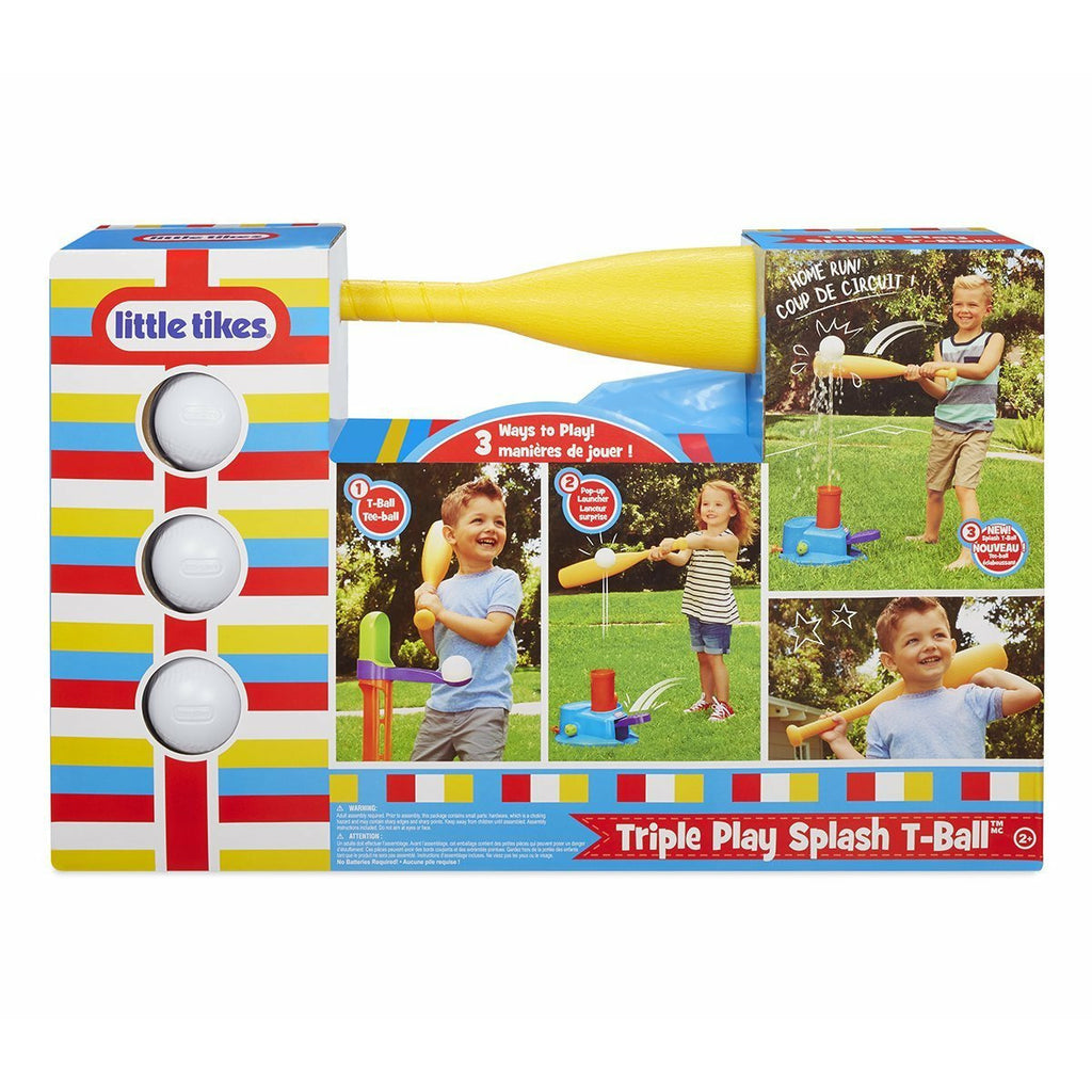 Little Tikes-Triple Play Splash T-Ball Set Age 2+