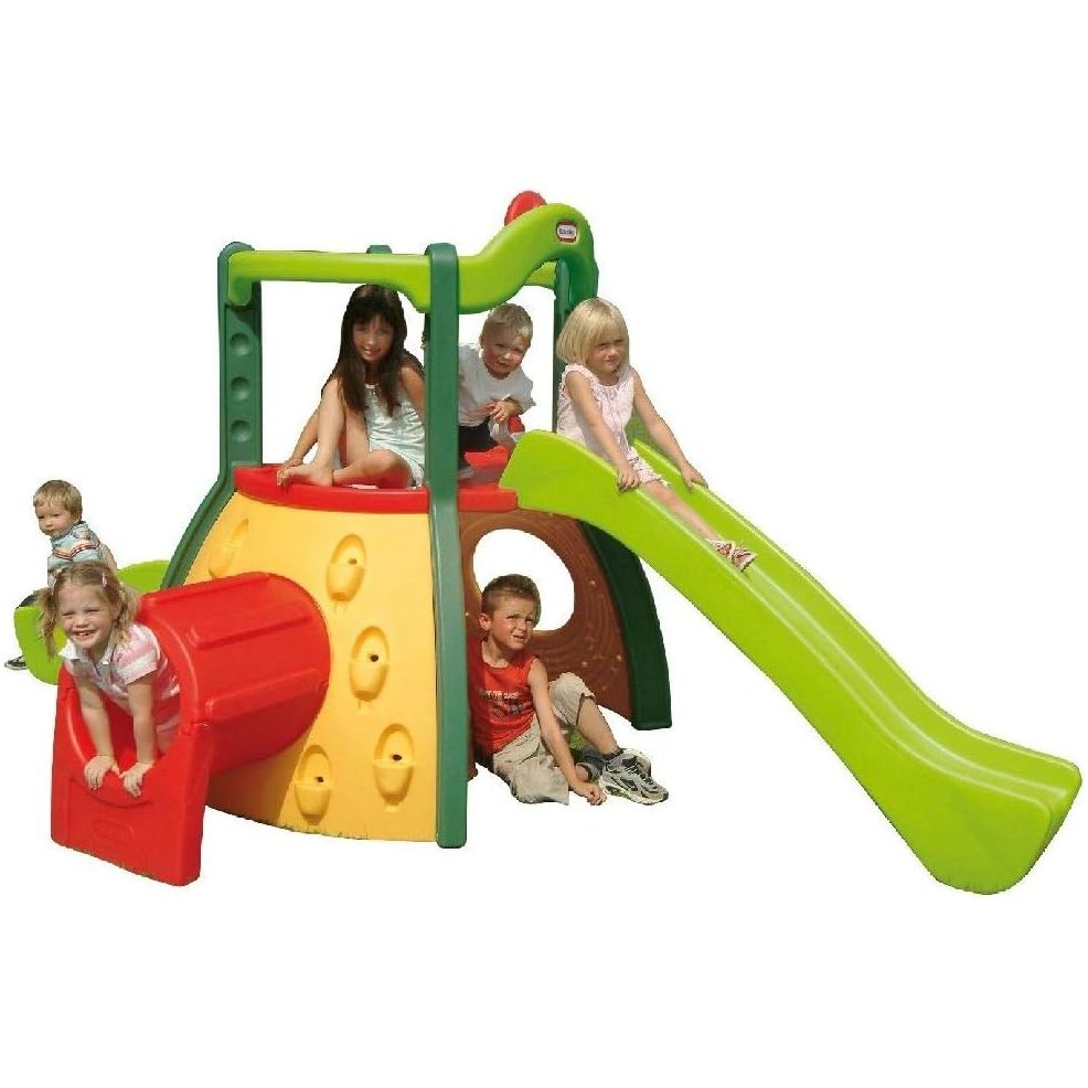 Little Tikes Double Decker Super Slide Climber Multicolor Age- 3 Years & Above